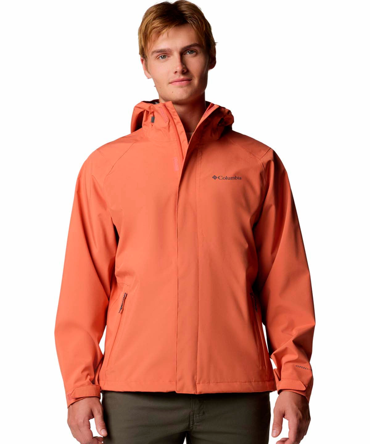 Cortaviento Hombre Earth Explorer II Rojo Columbia