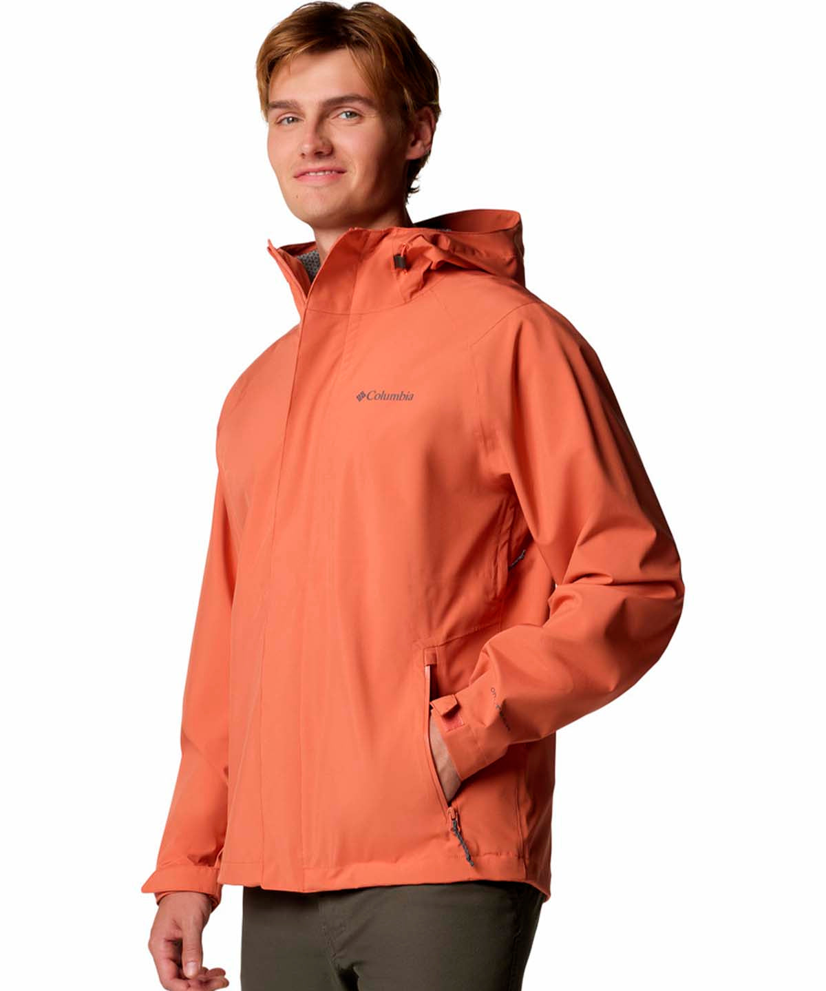 Cortaviento Hombre Earth Explorer II Rojo Columbia