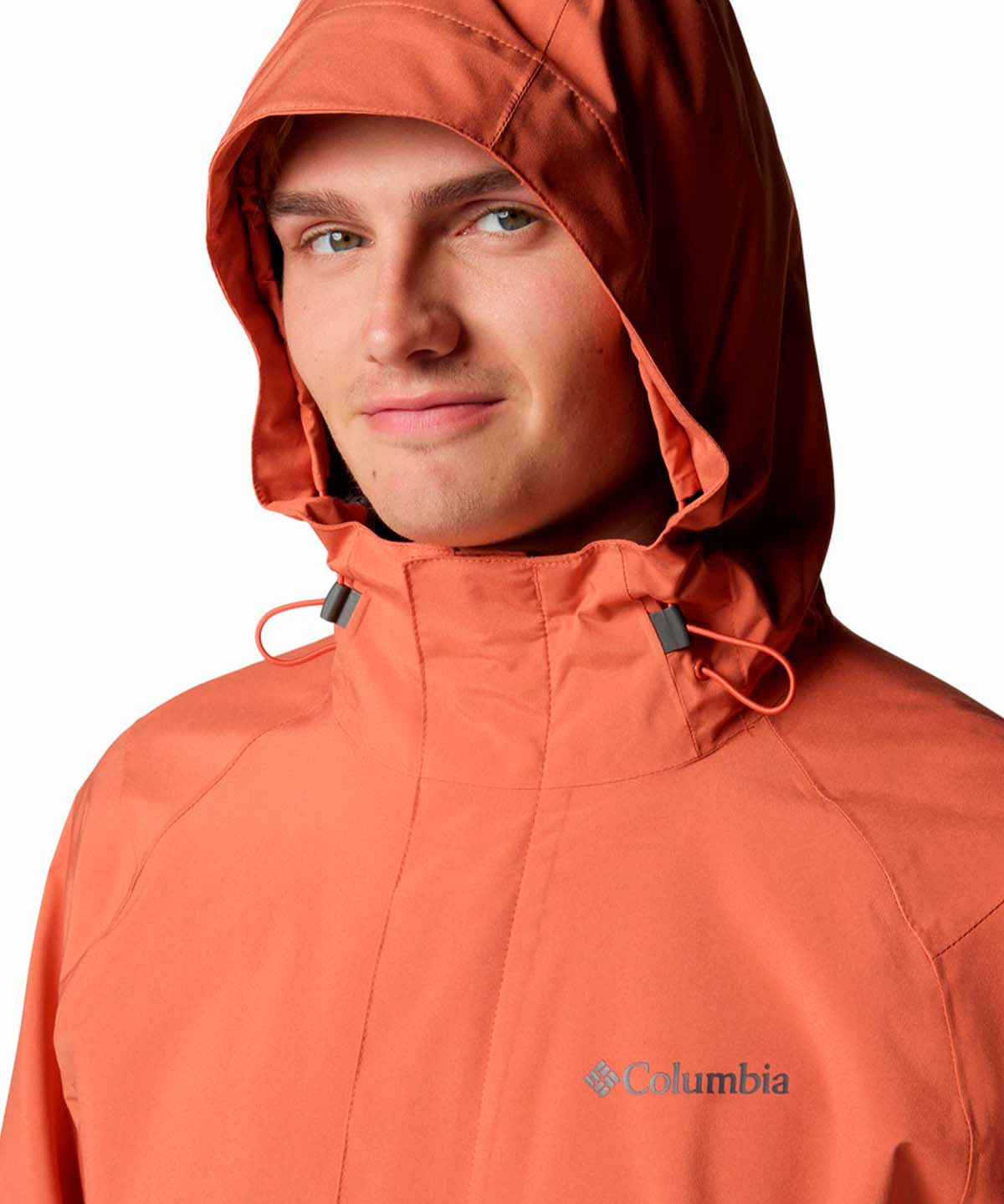 Cortaviento Hombre Earth Explorer II Rojo Columbia
