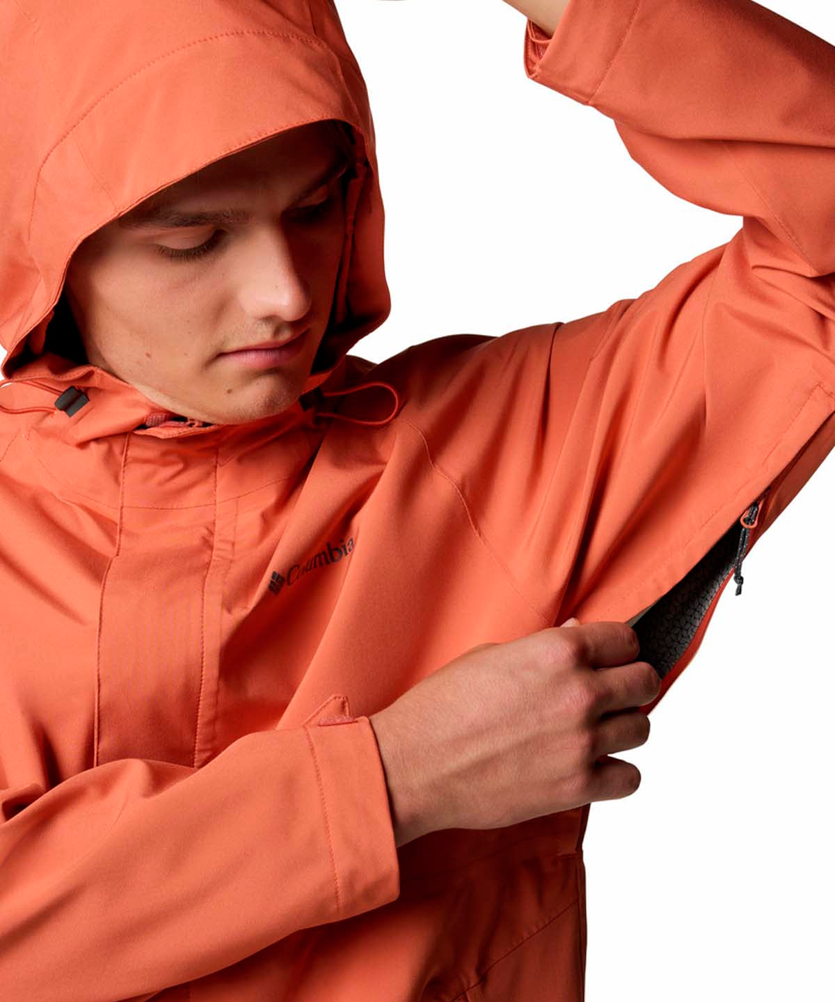 Cortaviento Hombre Earth Explorer II Rojo Columbia
