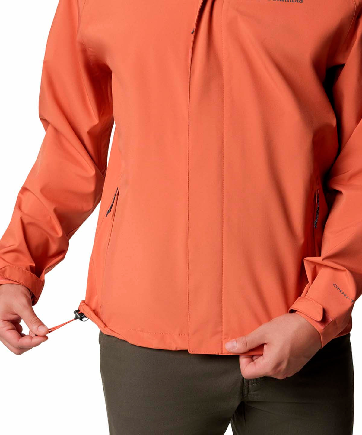Cortaviento Hombre Earth Explorer II Rojo Columbia