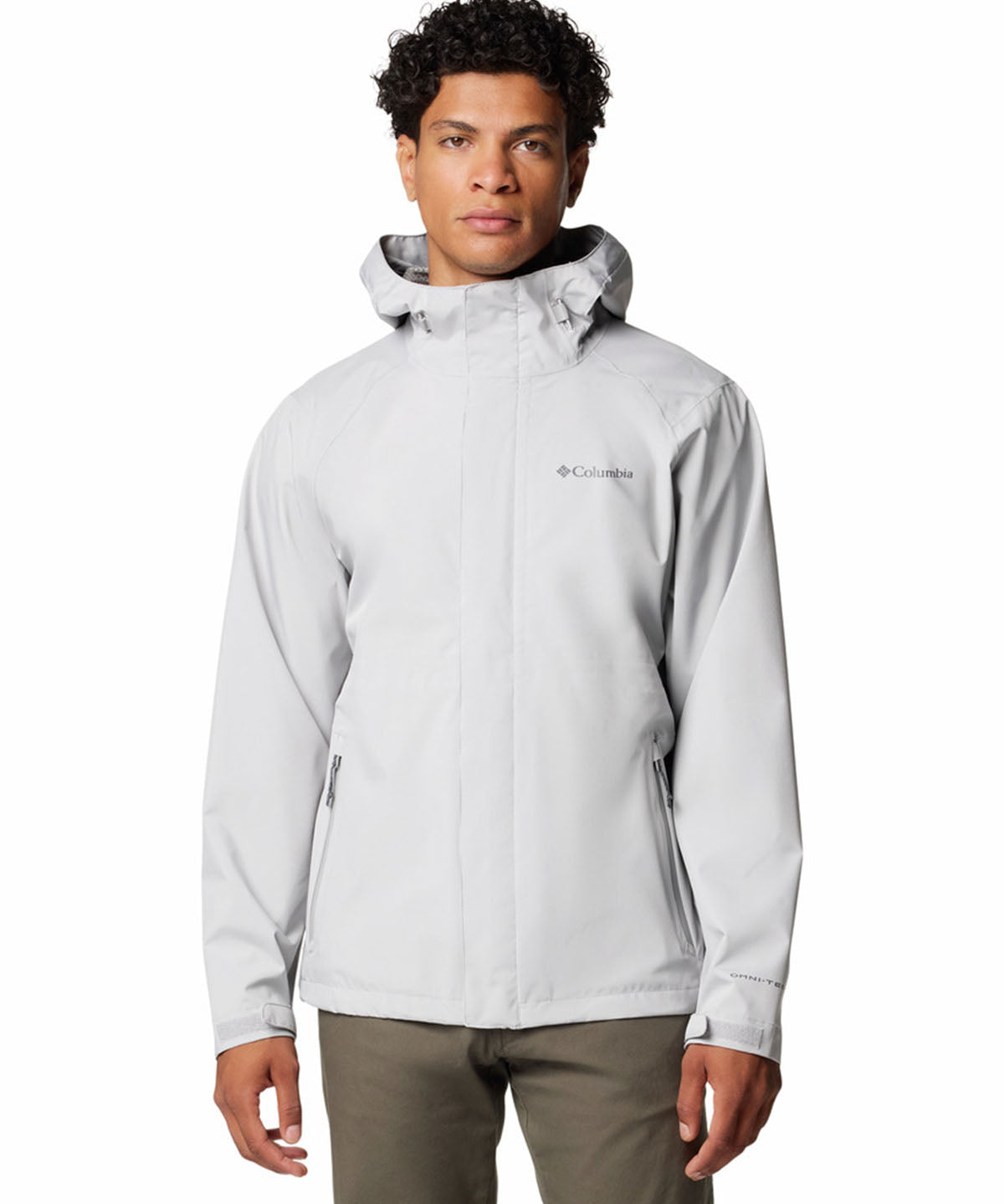 Impermeable Hombre Earth Explorer II Gris Columbia