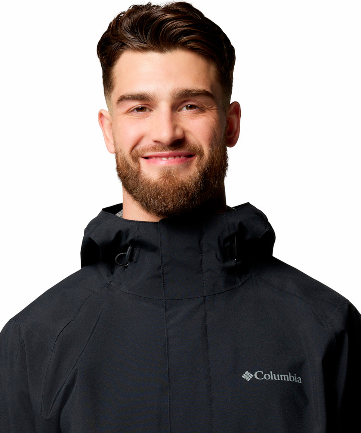 Cortaviento Impermeable Hombre Earth Explorer II Negro Columbia