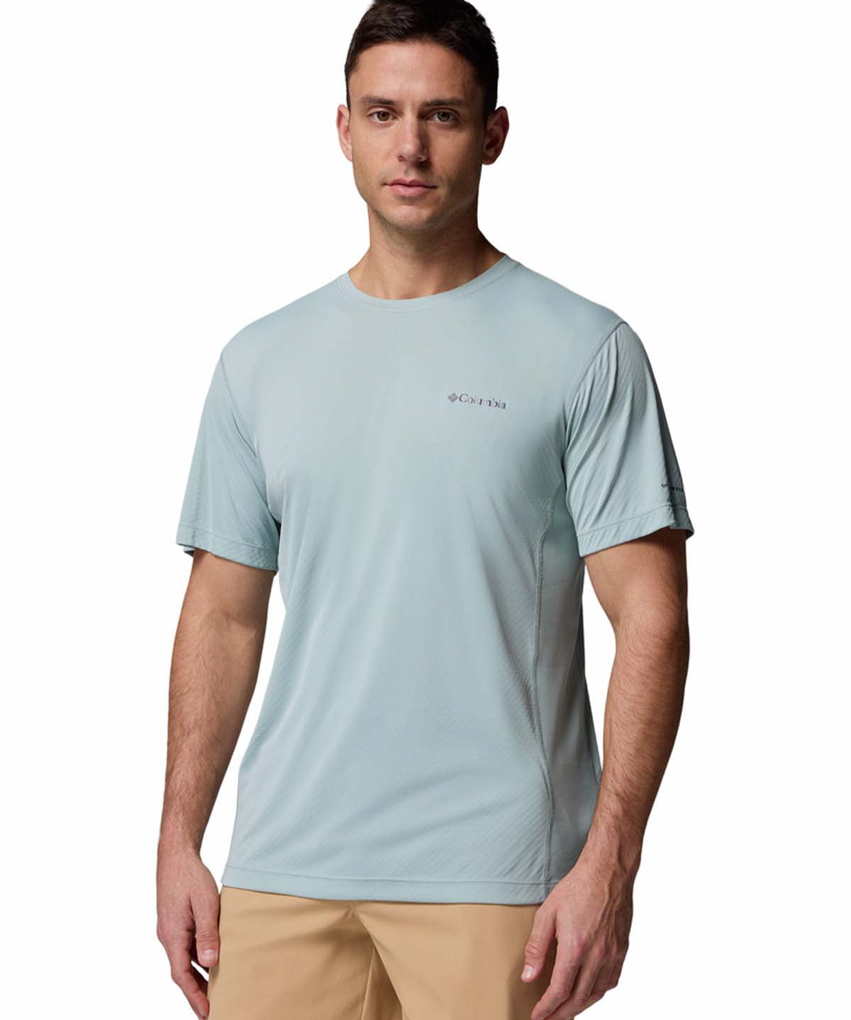 Polera Manga Corta Hombre Zero Rules Light Celeste Columbia
