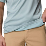 Polera Manga Corta Hombre Zero Rules Light Celeste Columbia
