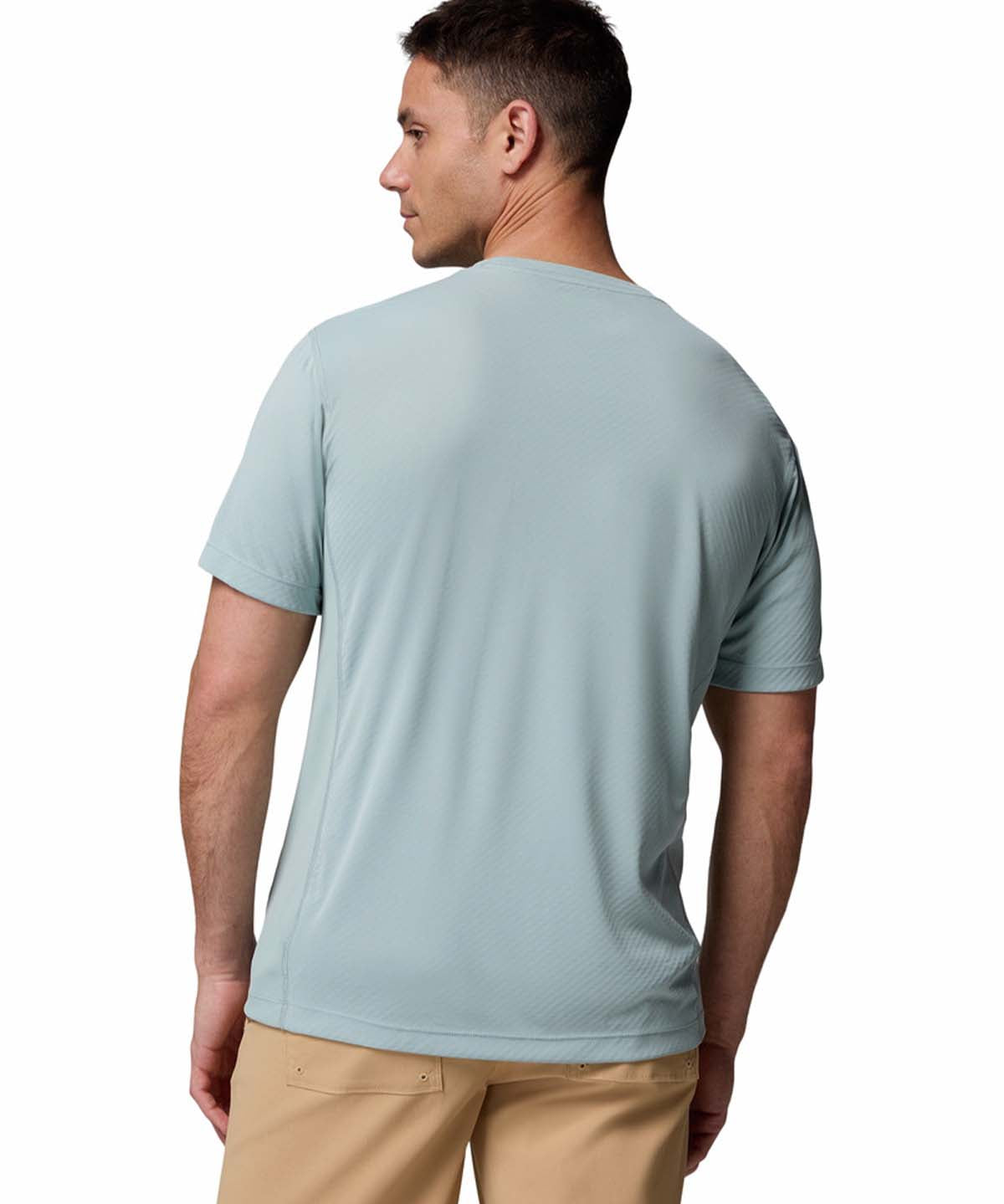Polera Manga Corta Hombre Zero Rules Light Celeste Columbia