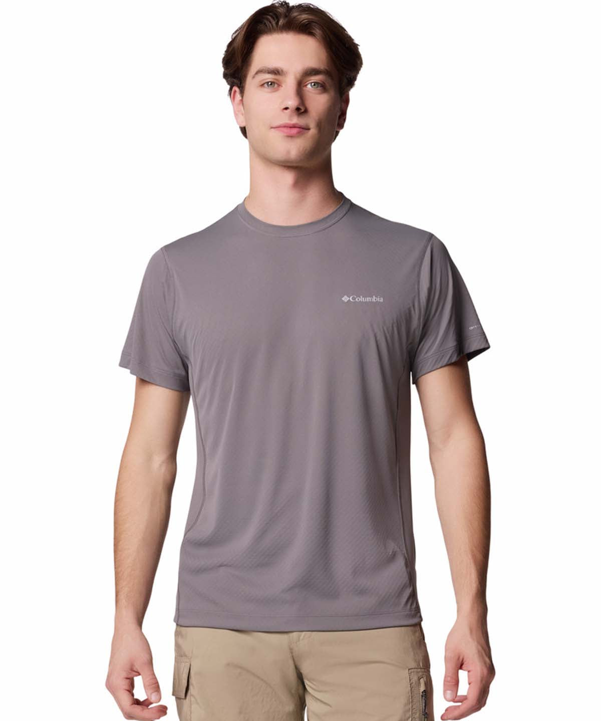 Polera Manga Corta Hombre Zero Rules Light Gris Columbia