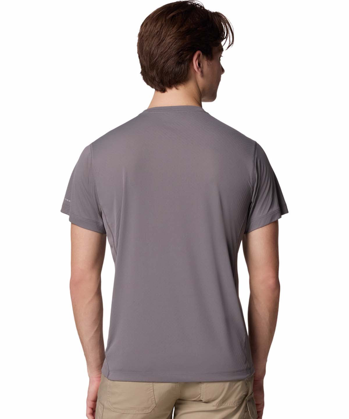 Polera Manga Corta Hombre Zero Rules Light Gris Columbia