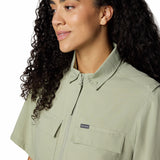 Camisa Manga Corta Mujer Elevated View Utility Beige Columbia