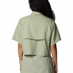 Camisa Manga Corta Mujer Elevated View Utility Beige Columbia