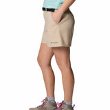 Short Mujer Brea Falls Nylon Beige Columbia