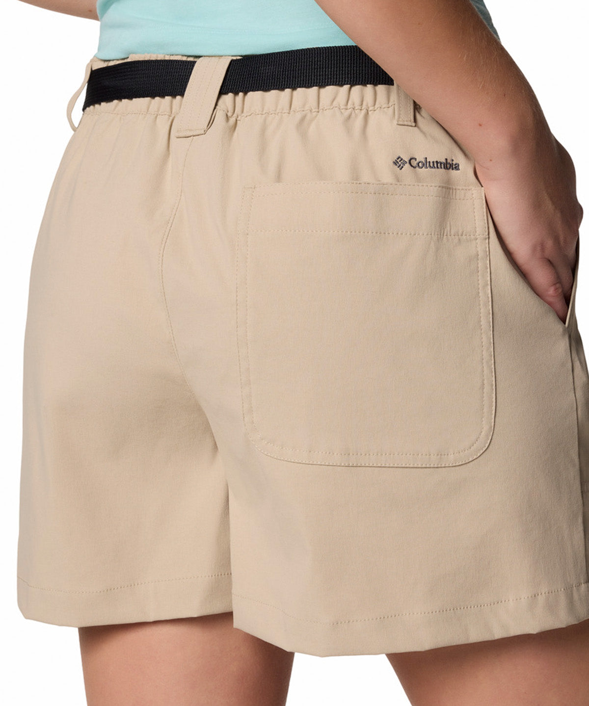 Short Mujer Brea Falls Nylon Beige Columbia