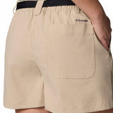 Short Mujer Brea Falls Nylon Beige Columbia