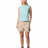 Short Mujer Brea Falls Nylon Beige Columbia