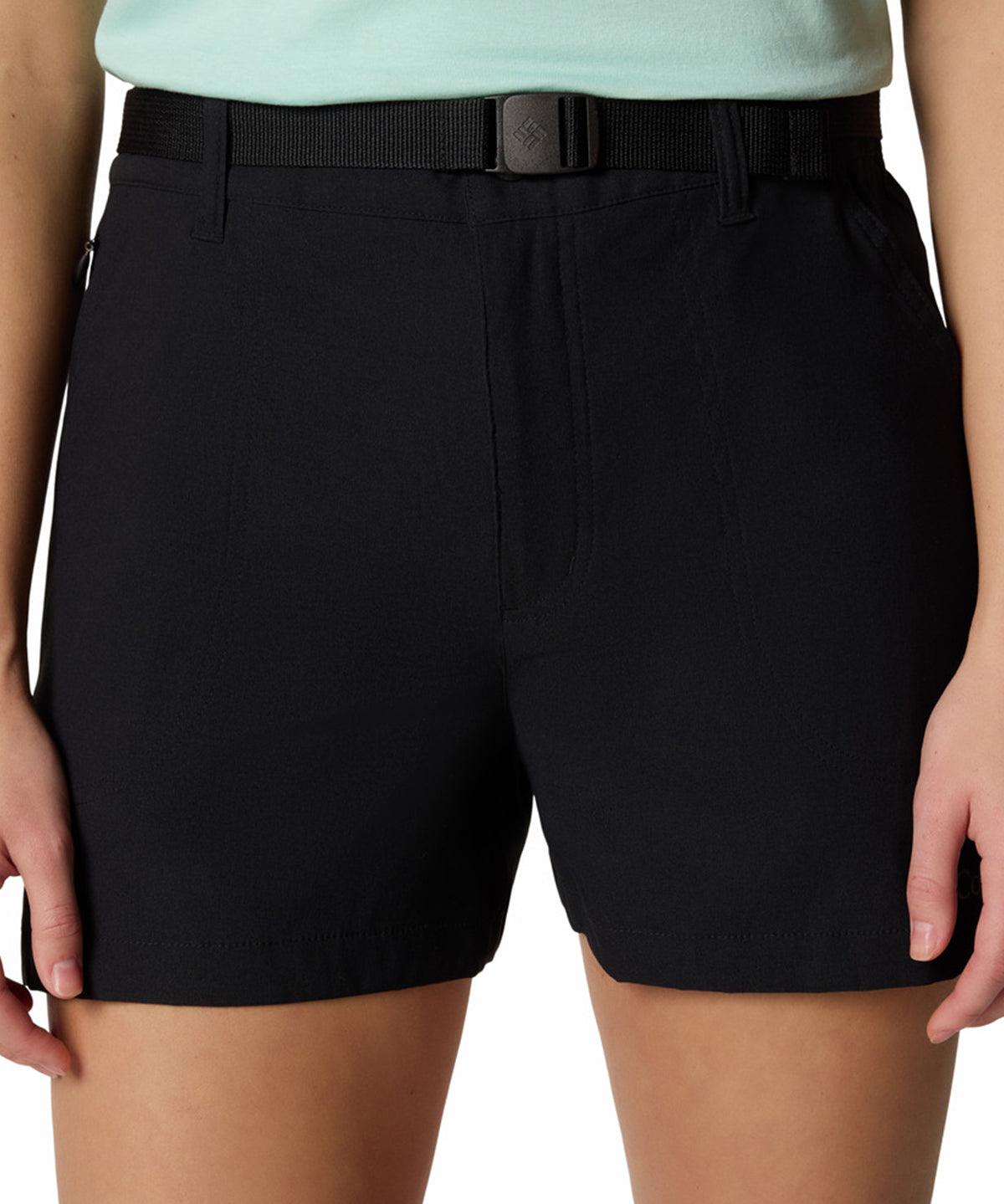 Short Mujer Brea Falls Nylon Negro Columbia