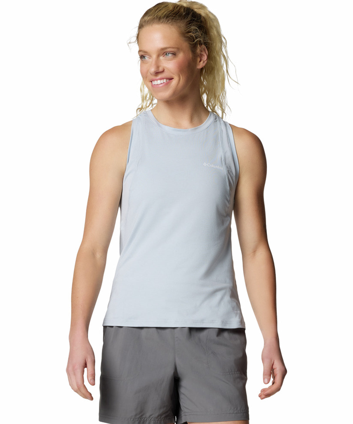 Polera Sin Mangas Mujer Weekend Ascent Gris Columbia