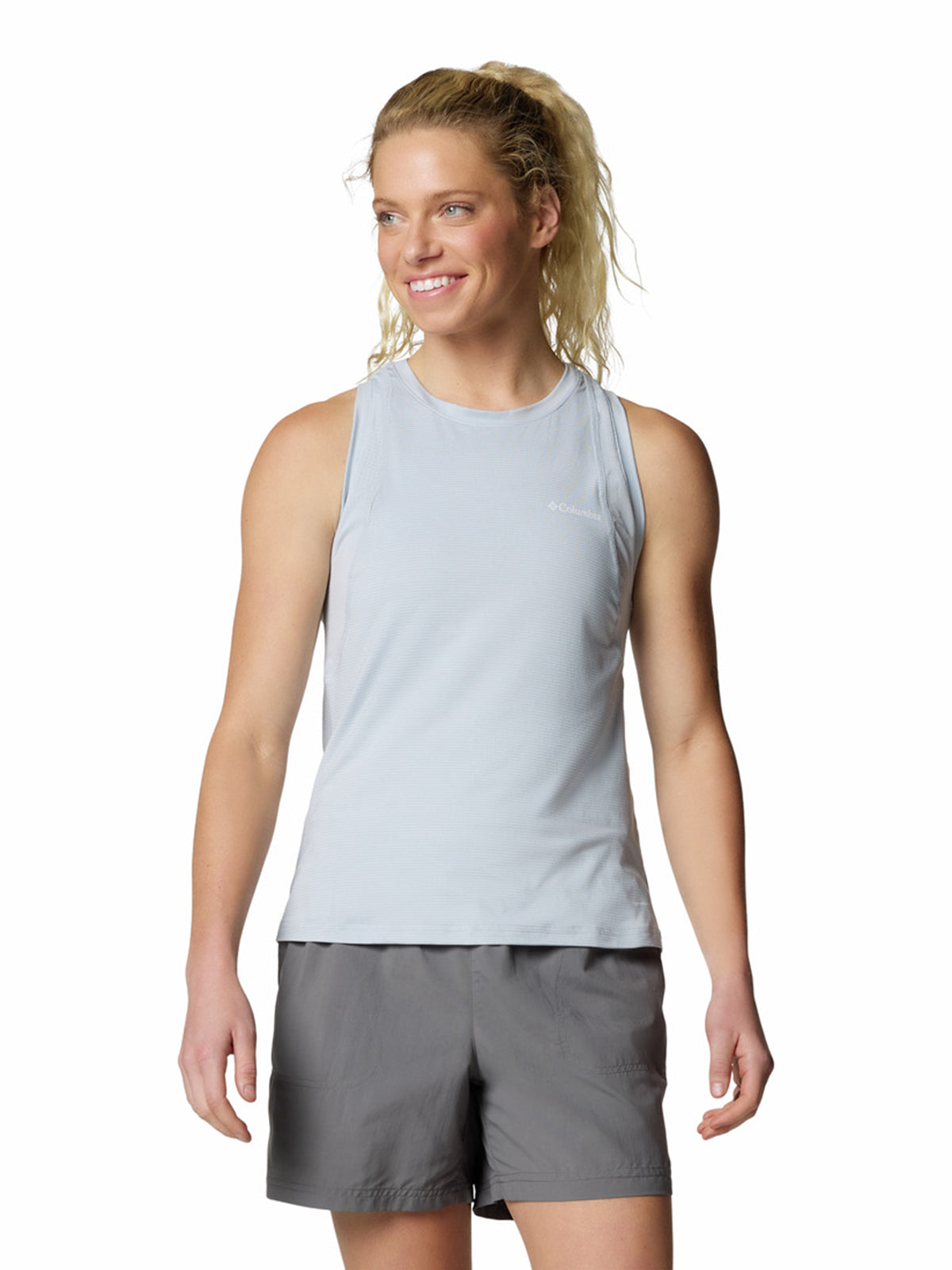 Polera Sin Mangas Mujer Weekend Ascent Gris Columbia