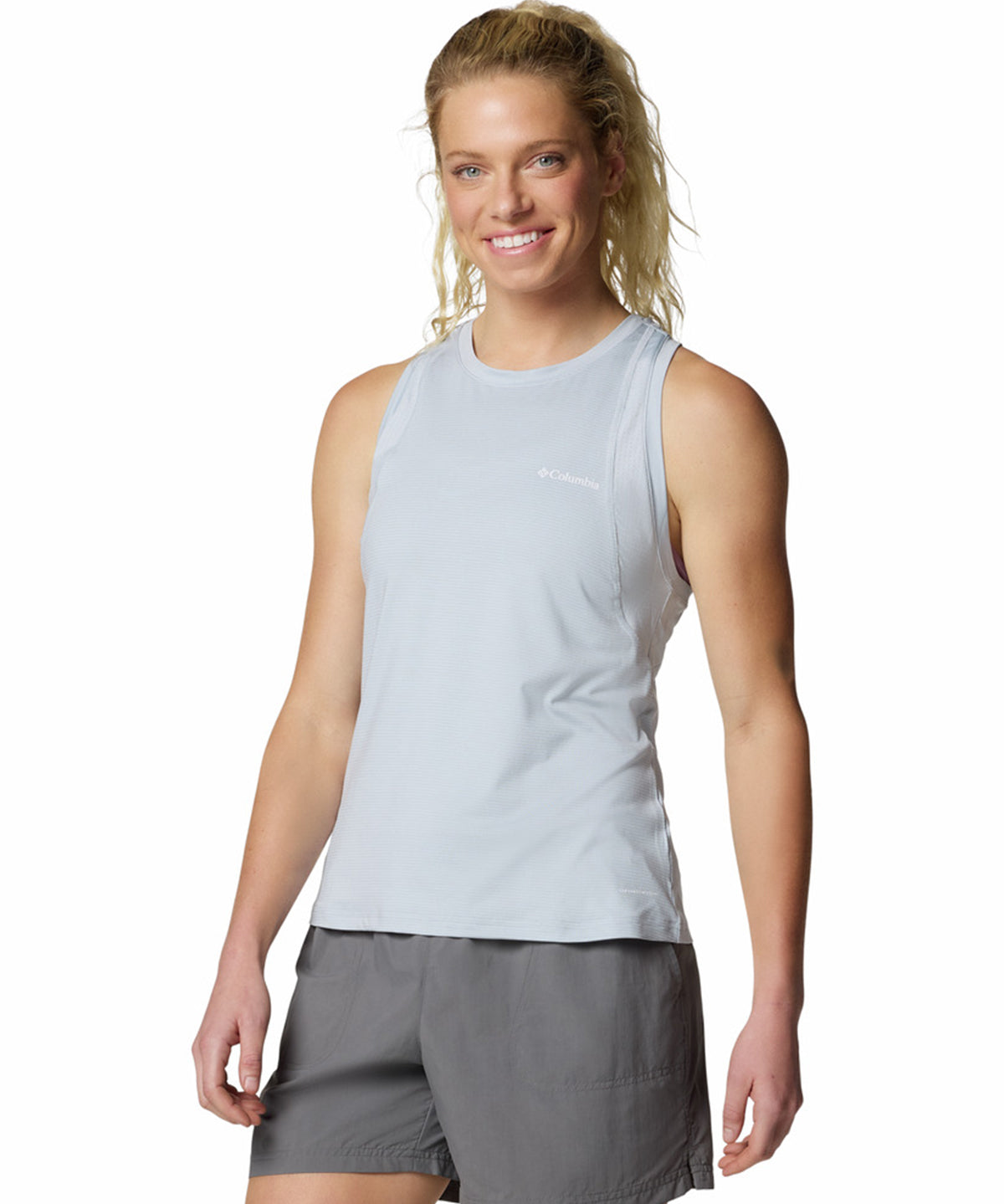 Polera Sin Mangas Mujer Weekend Ascent Gris Columbia