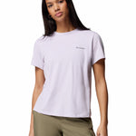 Polera Manga Corta Mujer Sun Trek II Morado Columbia
