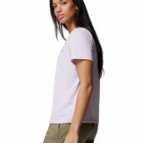 Polera Manga Corta Mujer Sun Trek II Morado Columbia