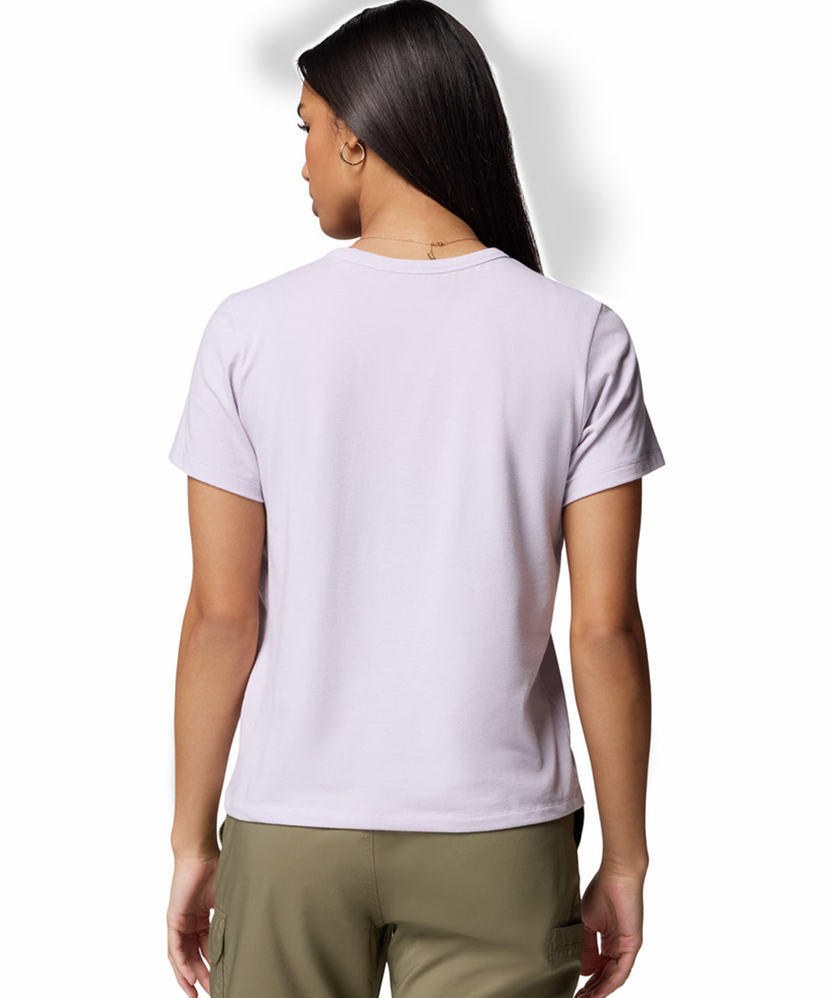 Polera Manga Corta Mujer Sun Trek II Morado Columbia