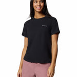 Polera Manga Corta Mujer Sun Trek II Negro Columbia