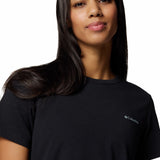 Polera Manga Corta Mujer Sun Trek II Negro Columbia