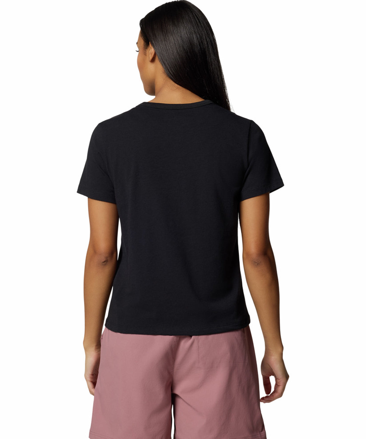 Polera Manga Corta Mujer Sun Trek II Negro Columbia