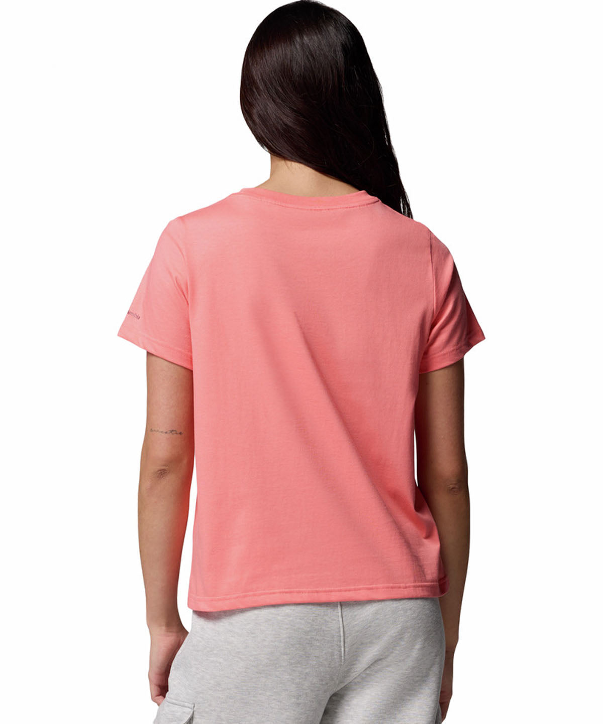 Polera Manga Larga Mujer Rolling Bend Graphic Rojo Columbia