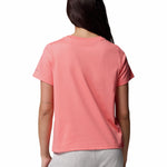 Polera Manga Larga Mujer Rolling Bend Graphic Rojo Columbia