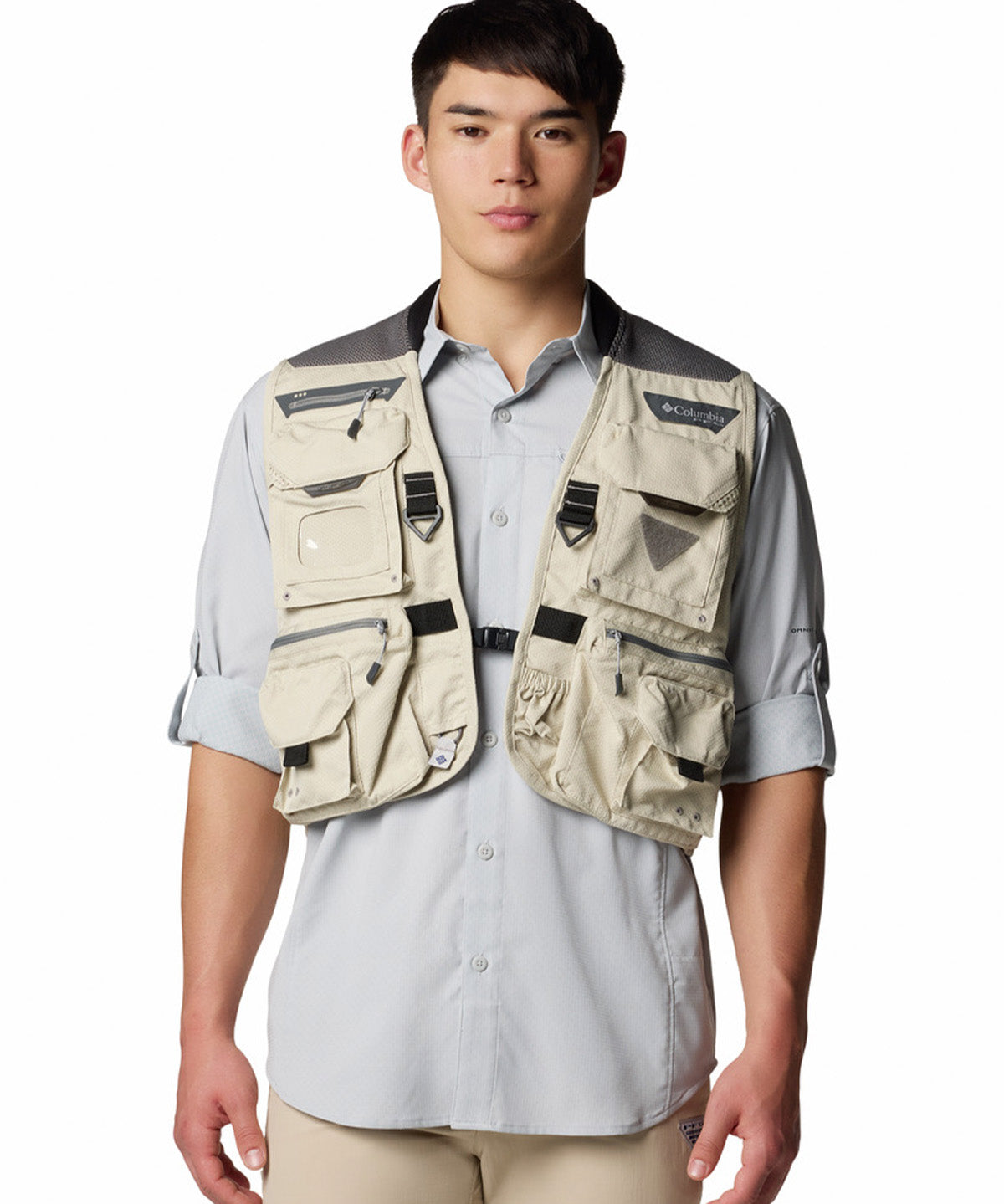 Chaleco Hombre Henrys Fork VI Beige Columbia