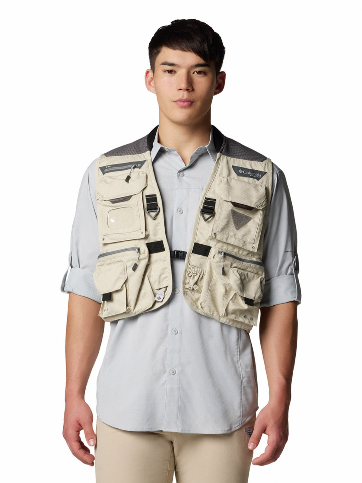 Chaleco Hombre Henrys Fork VI Beige Columbia
