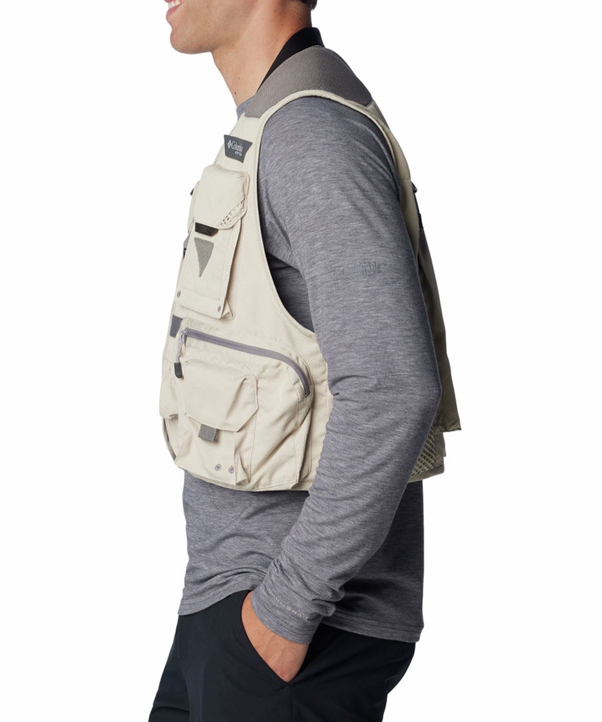 Chaleco Hombre Henrys Fork VI Beige Columbia