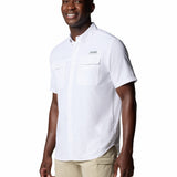 Camisa Manga Corta Hombre Blood And Guts V Blanco Columbia