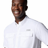 Camisa Manga Corta Hombre Blood And Guts V Blanco Columbia