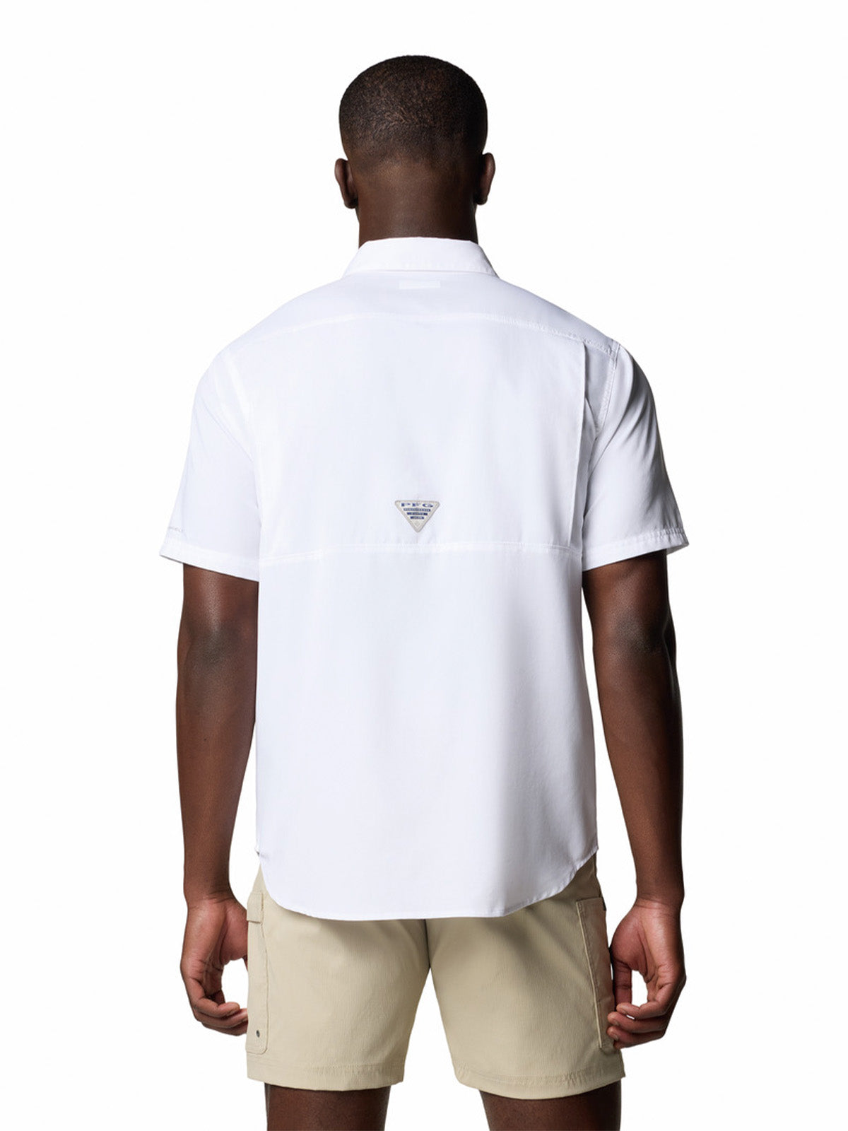 Camisa Manga Corta Hombre Blood And Guts V Blanco Columbia