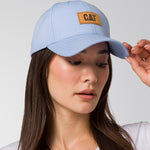 Jockey Unisex Parche de Cuero Celeste CAT