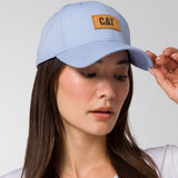 Jockey Unisex Parche de Cuero Celeste CAT