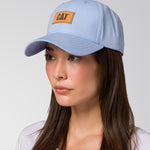 Jockey Unisex Parche de Cuero Celeste CAT