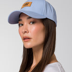 Jockey Unisex Parche de Cuero Celeste CAT