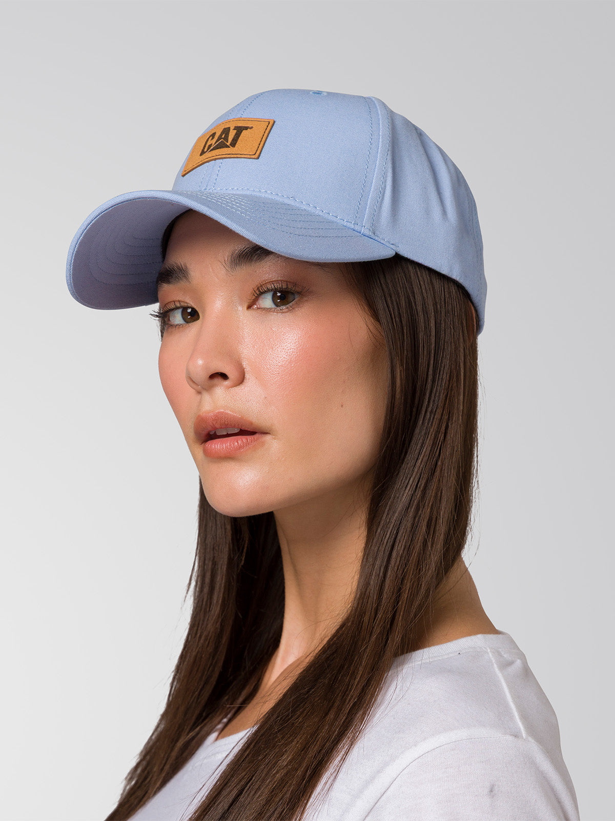 Jockey Unisex Parche de Cuero Celeste CAT