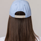 Jockey Unisex Parche de Cuero Celeste CAT