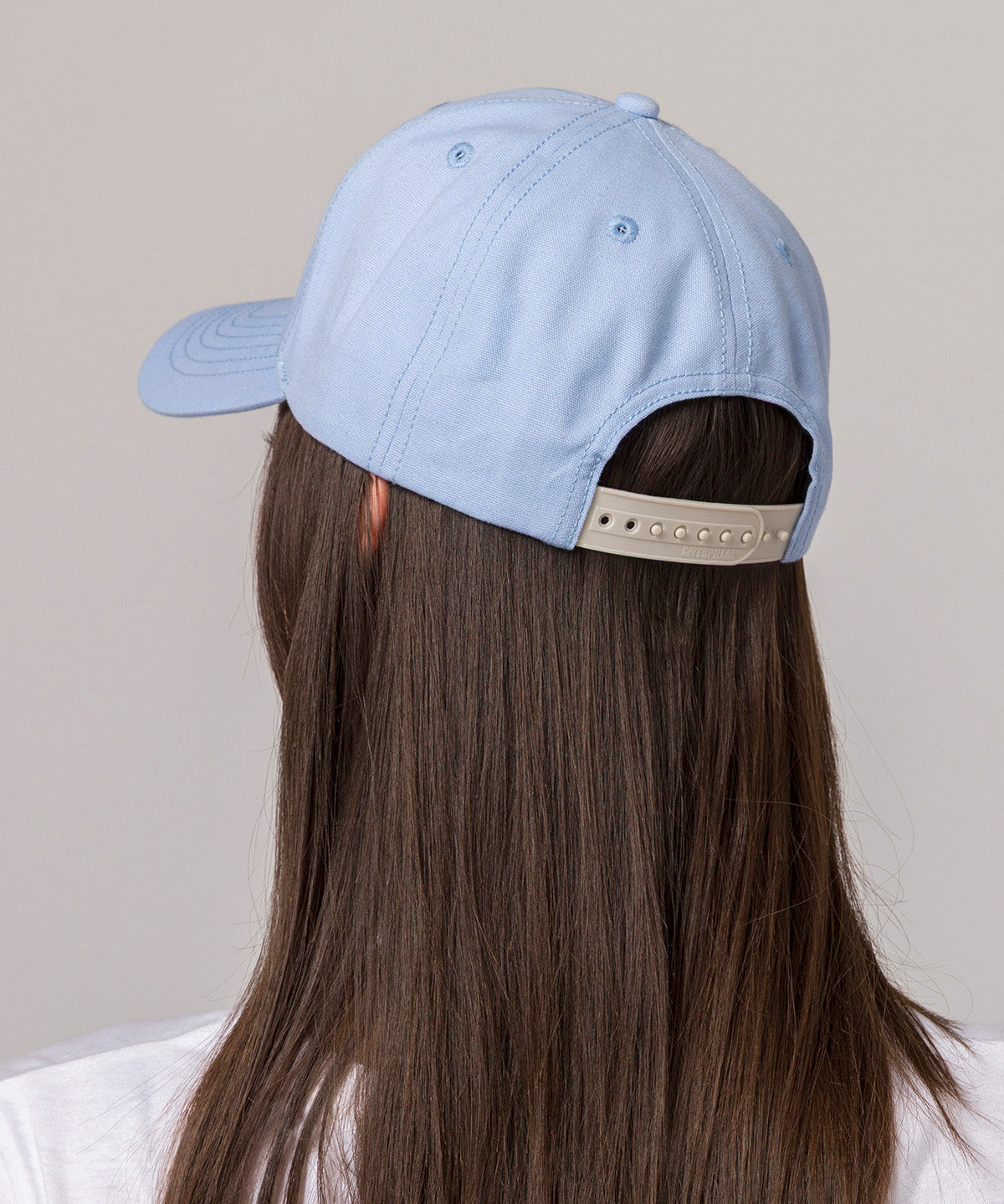 Jockey Unisex Parche de Cuero Celeste CAT
