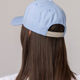 Jockey Unisex Parche de Cuero Celeste CAT