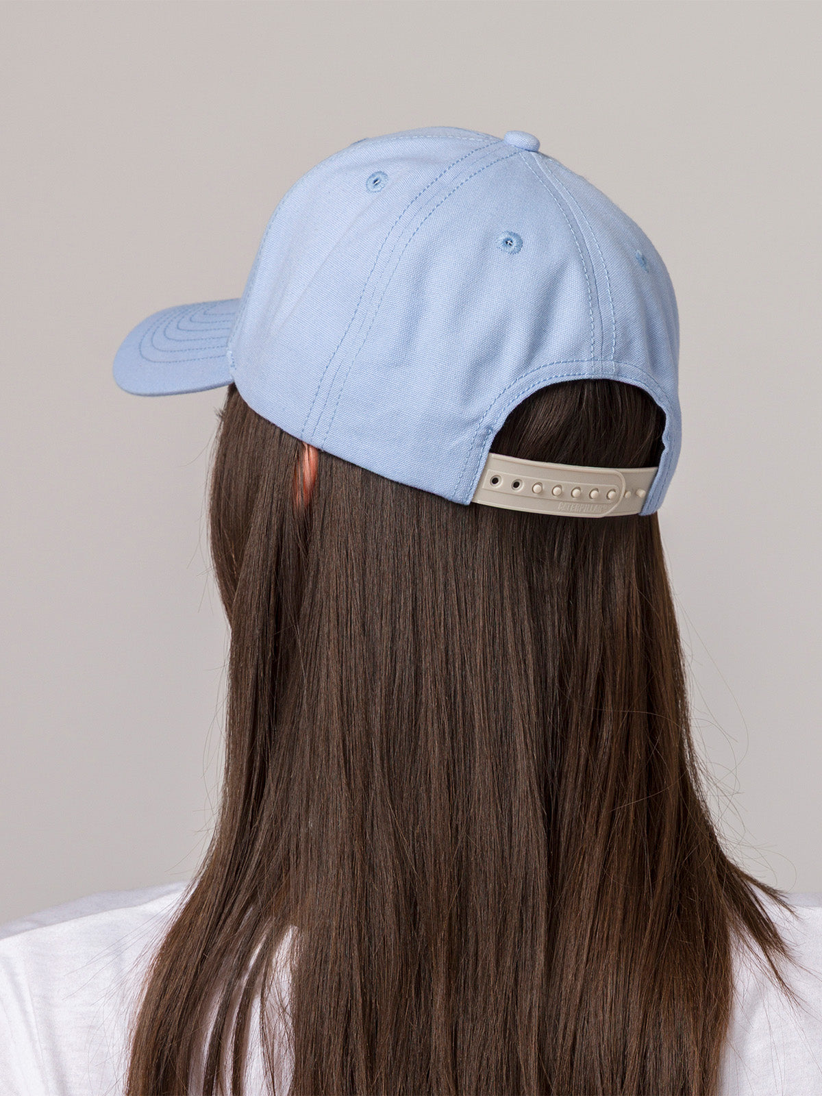 Jockey Unisex Parche de Cuero Celeste CAT