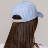 Jockey Unisex Parche de Cuero Celeste CAT