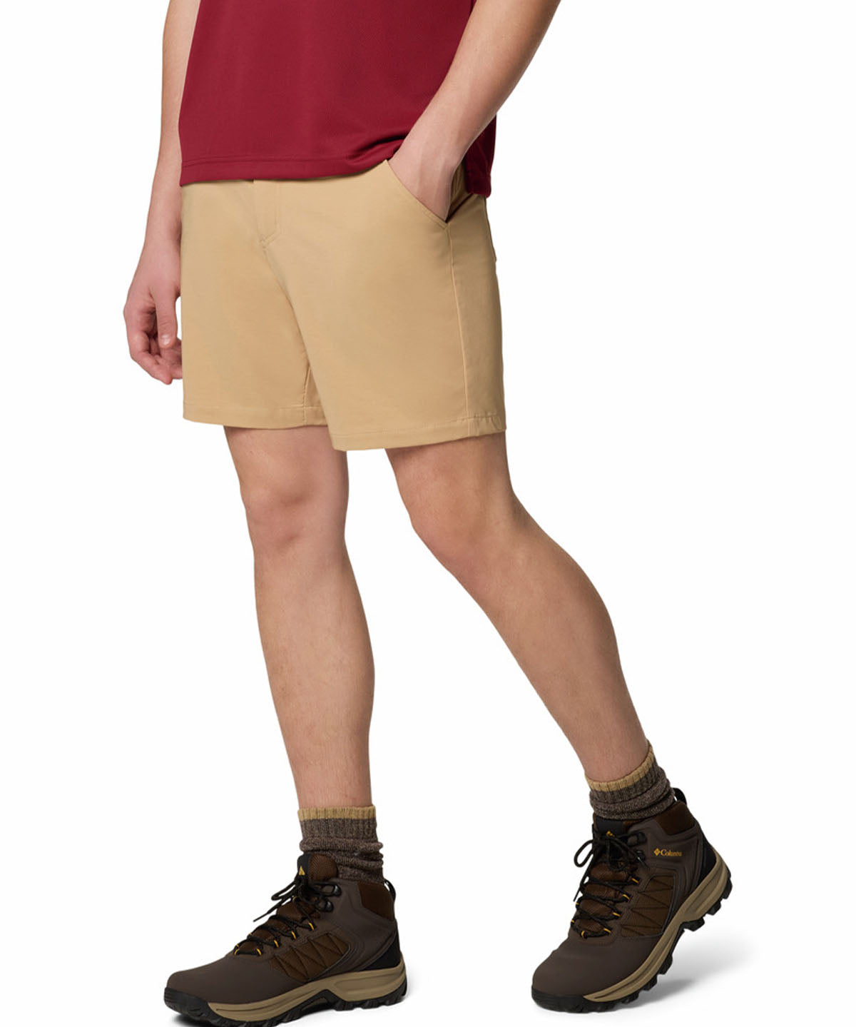 Short Hombre Sage Peak Chino Beige Columbia