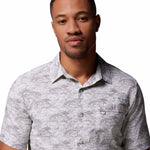 Camisa Manga Corta Hombre Wild Cast Camp Gris Columbia