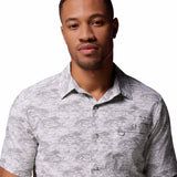 Camisa Manga Corta Hombre Wild Cast Camp Gris Columbia