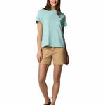 Short Mujer Leslie Falls II Beige Columbia